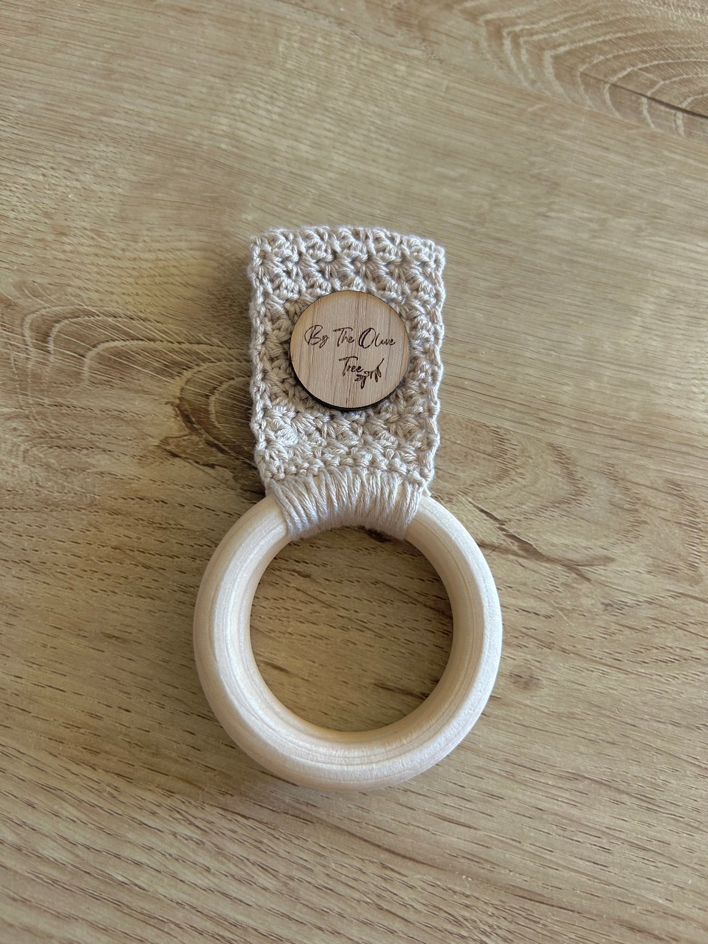 Boho | Farmhouse | Crochet Towel Holder